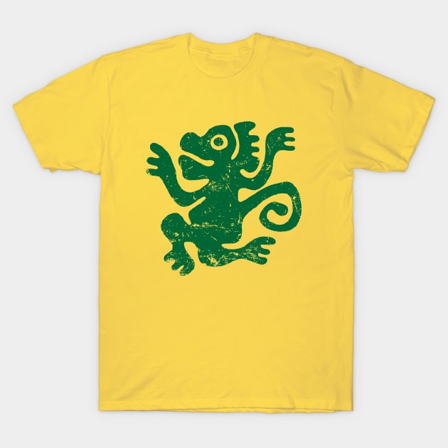 Legends of the hidden temple - Green Monkeys T-Shirt by The Sarah Gibs